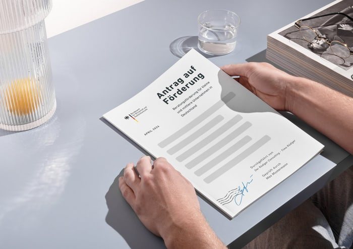 Antrag auf BAFA-Förderung – Beratungsförderung für kleine und mittlere Unternehmen, durchgeführt von Der Rüdiger Consulting